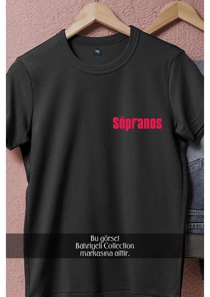 Oversize The Sopranos Season Cep Tasarımlı Unisex T-Shirt fiyatları