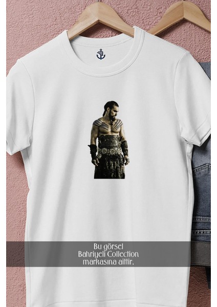 Oversize Jason Momoa Khal Drogo Game Of Thrones Tasarımlı Unisex T-Shirt fiyatları