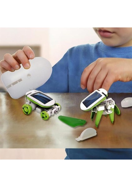 Fırsat Byr PM-27138 5-14 Yaş Arası Solar Robot Eğitim - Deney Kiti Yeni