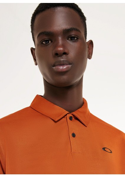 Oakley Icon Tn Protect Rc Turuncu Normal Düz Erkek Polo T-Shirt modelleri