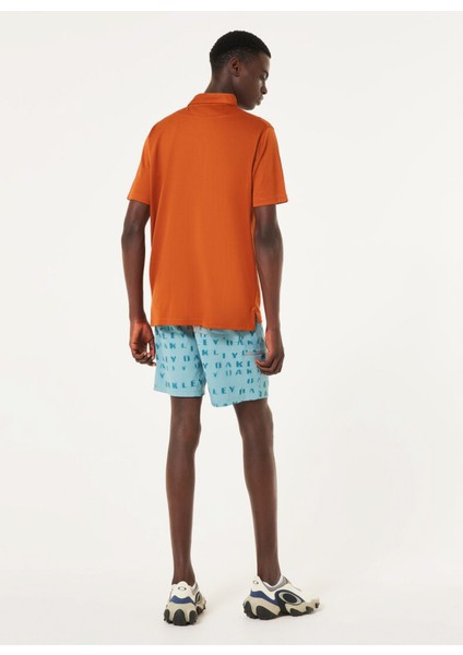 Oakley Icon Tn Protect Rc Turuncu Normal Düz Erkek Polo T-Shirt fırsatları