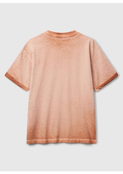 Baskılı Saks Erkek Çocuk T-Shirt 3085C10P9 modelleri