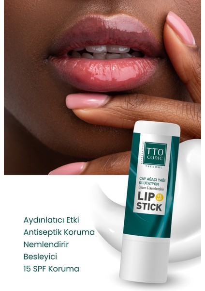 Clınıc Lip Stick - Çay Ağacı Yağı & Glutatyon 15 Spf fırsatları