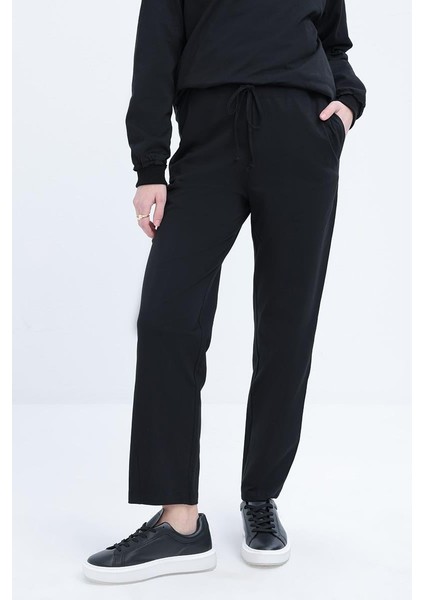 Siyah-Pis Dikişli Eşofman Takımı indirimleri