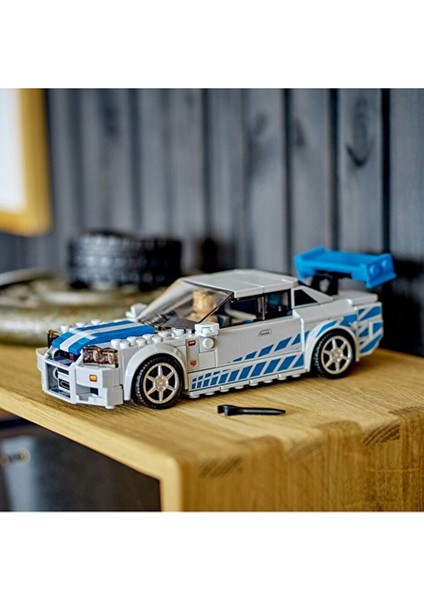 Speed Champions Daha Hızlı Daha Öfkeli Nissan Skyline GT-R(R34) 76917 modelleri