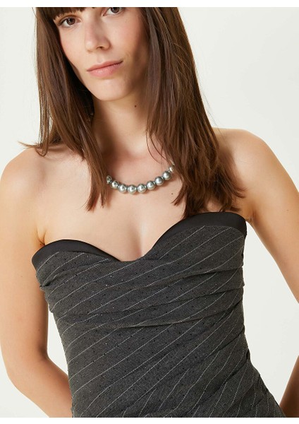 Koyu Gri Kadın Regular Fit Düz Büstiyer 1092753 fiyatları