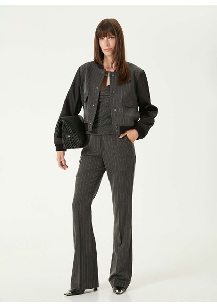 Koyu Gri Kadın Regular Fit Düz Büstiyer 1092753 modelleri