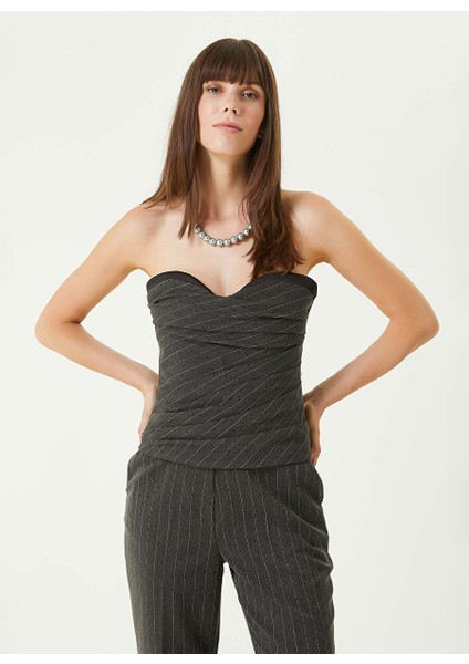 Koyu Gri Kadın Regular Fit Düz Büstiyer 1092753 fırsatları