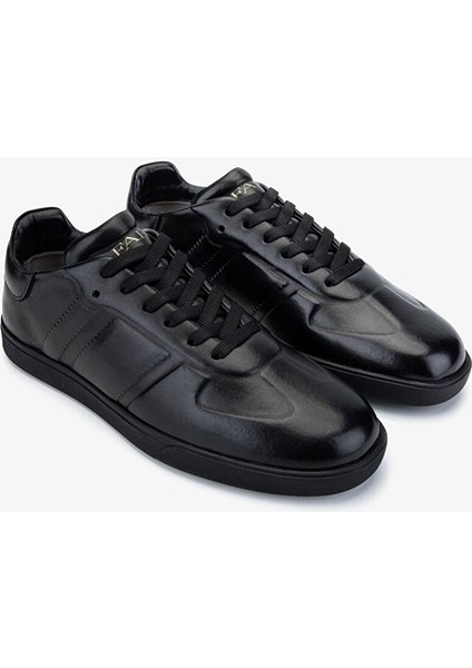Erkek Hakiki Deri Siyah Sneakers & Spor Ayakkabı fiyatları