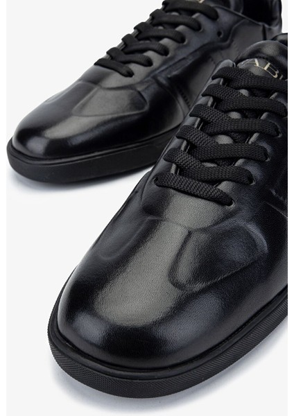Erkek Hakiki Deri Siyah Sneakers & Spor Ayakkabı modelleri