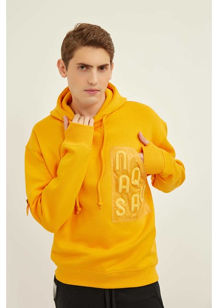 Isatum Kapüşonlu Sweat - Damask
