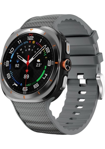Zhstore-Samsung Galaxy Watch Ultra 47MM Için Silikon Saat Kayışı (Yurt Dışından)