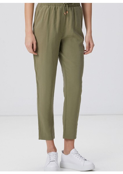 Haki Kadın Basic Pantolon 1095147