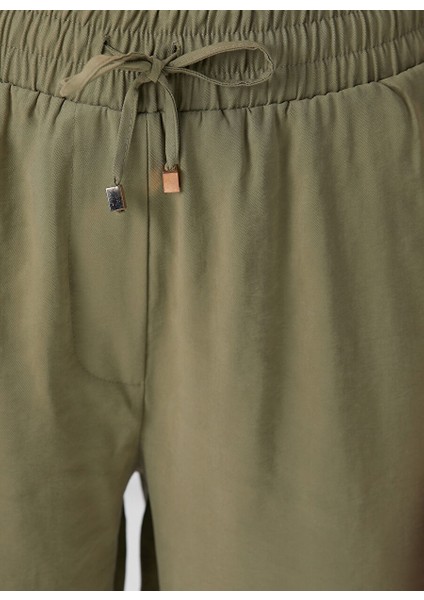Haki Kadın Basic Pantolon 1095147