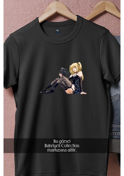 Oversize Misa Amane Light Yagami Ryuk Death Note Tasarımlı Unisex T-Shirt fiyatları