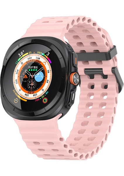 Zhstore-Samsung Galaxy Watch Ultra 47MM Için Silikon Saat Kayışı (Yurt Dışından)
