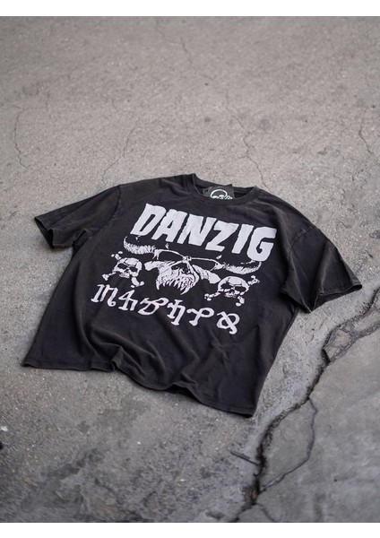 danzigOversize Metal T-Shirt fiyatları