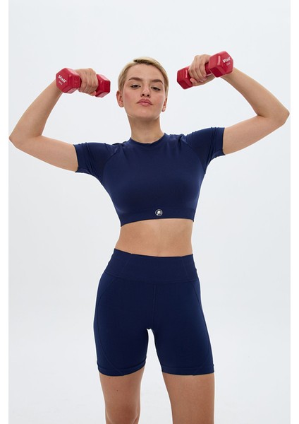 Aozora Sport Aktif Spor Mini Şort Lacivert