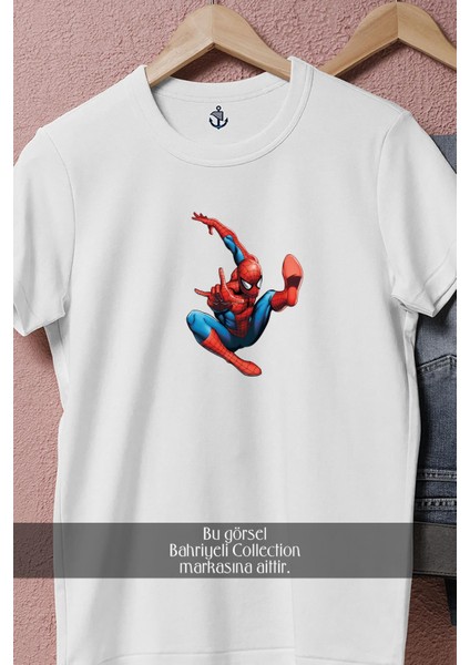 Oversize Spider-Man - Örümcek Adam 5 Vektörel Tasarımlı Unisex T-Shirt fiyatları