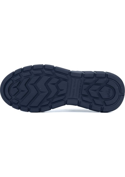 Siyah Erkek Deri Sneaker 698 1084-7 Erk Ayk SK23/24