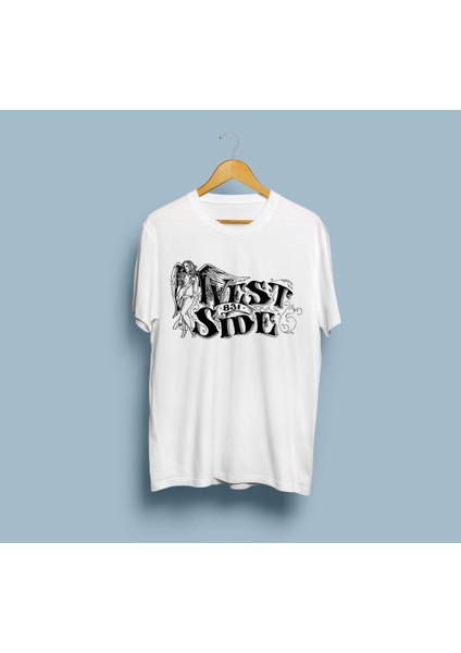 Oversize West Side Tasarım Unisex T-Shirt