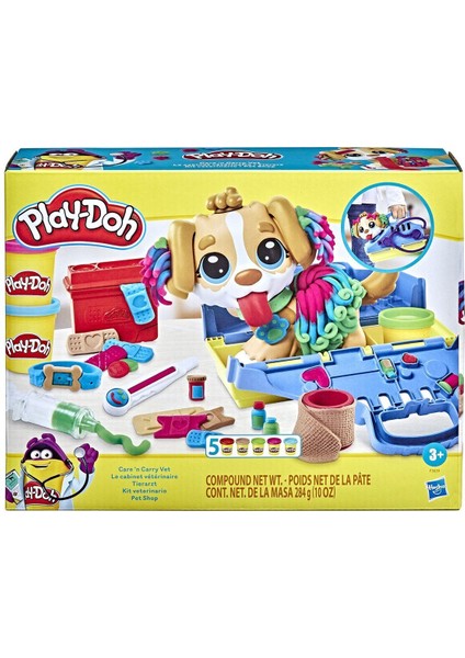 F3639 Play-Doh Veteriner Seti +3 Yaş