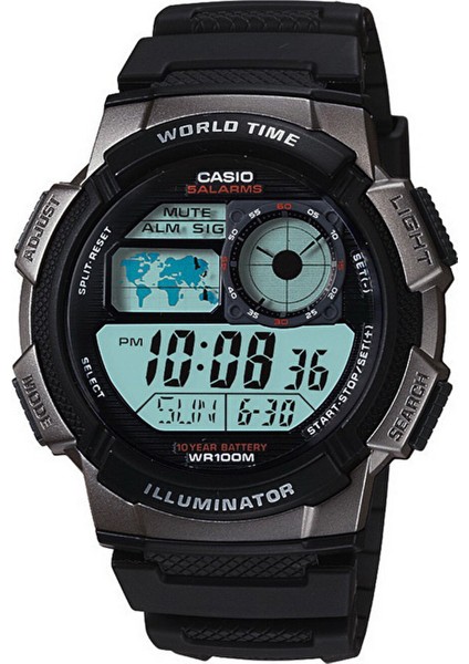 AE-1000W-1BVDF Erkek Kol Saati