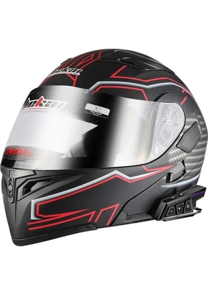 BT40 Kask Kulaklık Bluetooth Motosiklet Kulaklık Intercom 5.3 modelleri