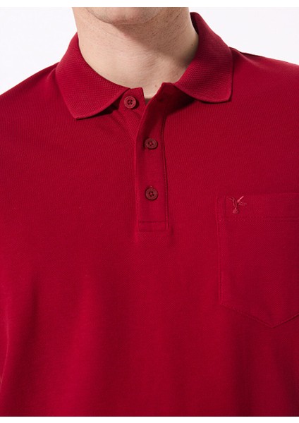 Bordo Erkek Basic %100 Pamuk Polo T-Shirt cm Nobro K Ceplı fırsatları
