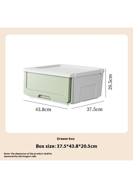 Su Aygırı Ağzı Saklama Kutusu Ev Kıyafetleri ve Oyuncaklar Düzenleme Kutusu Saklama Kutusu Plastik Saklama Dolabı (Yurt Dışından)