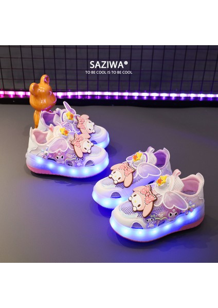 Kızlar Culomi LED Parlayan Yürüyüş Ayakkabıları Kız Paten (Yurt Dışından) modelleri