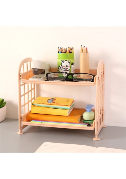 Çok Fonksiyonlu Organizasyon Depolama Plastik Kozmetik Masaüstü Raf Mutfak Çift Drenaj Depolama Raf Banyo Rafı (Yurt Dışından) fiyatları