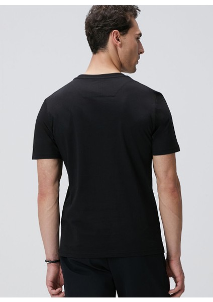 Siyah Erkek Slim Fit T-Shirt 1094089