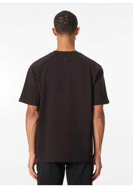 Gmg Fırenze Siyah Erkek Oversize T-Shirt GU24MSS03007