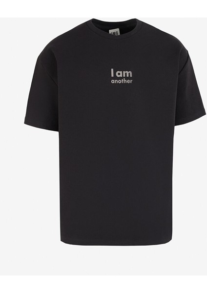 Gmg Fırenze Siyah Erkek Oversize T-Shirt GU24MSS03007