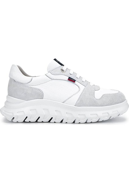 Erkek Hakiki Deri Beyaz Sneakers & Spor Ayakkabı