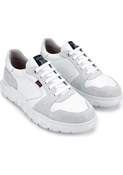 Erkek Hakiki Deri Beyaz Sneakers & Spor Ayakkabı