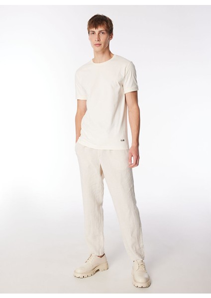 Gmg Fırenze Bisiklet Yaka Ekru Erkek T-Shirt GU24MSS03021 fiyatları
