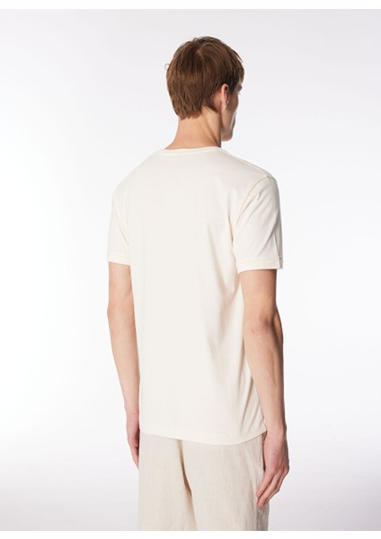 Gmg Fırenze Bisiklet Yaka Ekru Erkek T-Shirt GU24MSS03021 indirimleri