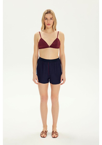 Indigo Extra Yumuşak Viskon Biyeli Boxer Şort