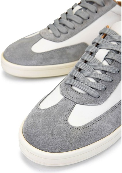 Erkek Hakiki Deri Bej Sneakers & Spor Ayakkabı