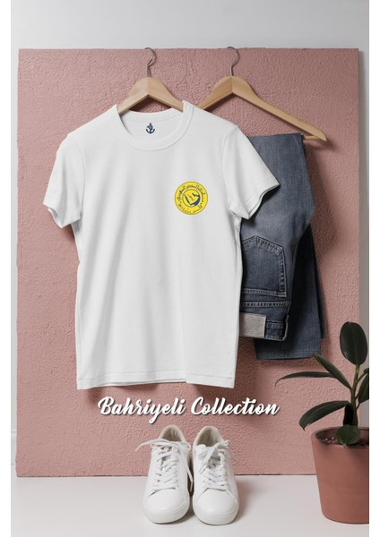 Oversize Al Nassr Saudi Cep Tasarımlı Unisex T-Shirt