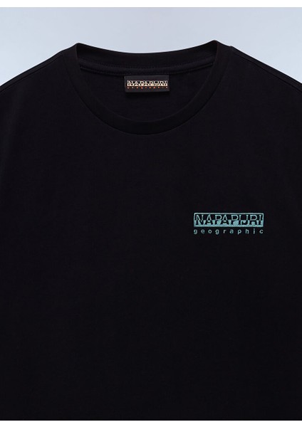 Napapıjrı Siyah S-Vıgnonı Back Ss Erkek T-Shirt NP0A4ILX9411
