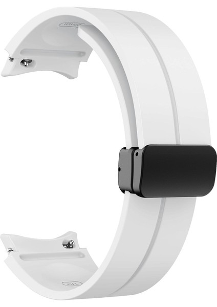 Zhstore-Samsung Galaxy Watch7 / 6 / 5 Için Manyetik Silikon Kayış (Yurt Dışından) fiyatları