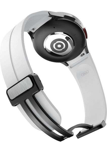 Zhstore-Samsung Galaxy Watch7 / 6 / 5 Için Manyetik Silikon Kayış (Yurt Dışından) fırsatları