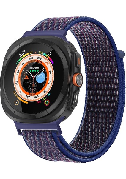 Zhstore-Samsung Galaxy Watch Ultra 47MM Için Naylon Örgülü Saat Kayışı (Yurt Dışından)