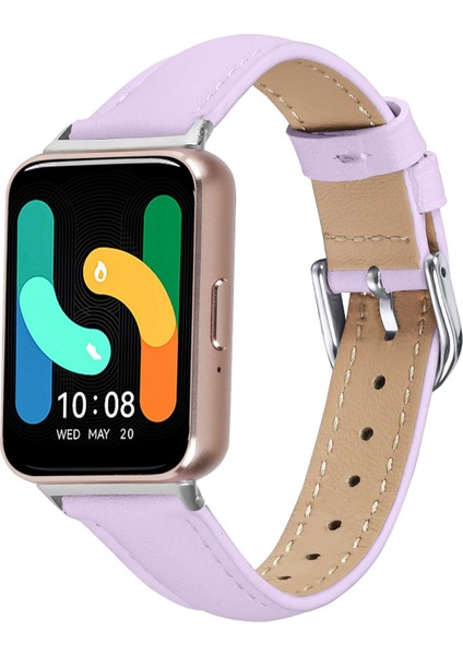 Zhstore-Samsung Galaxy Fit3 Için Hakiki Deri Kayış (Yurt Dışından)