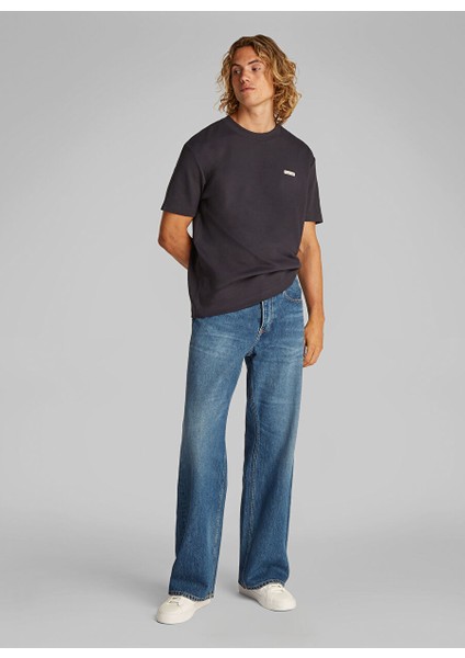 Siyah Erkek T-Shirt J30J327234BA1 Calvın Kleın Label