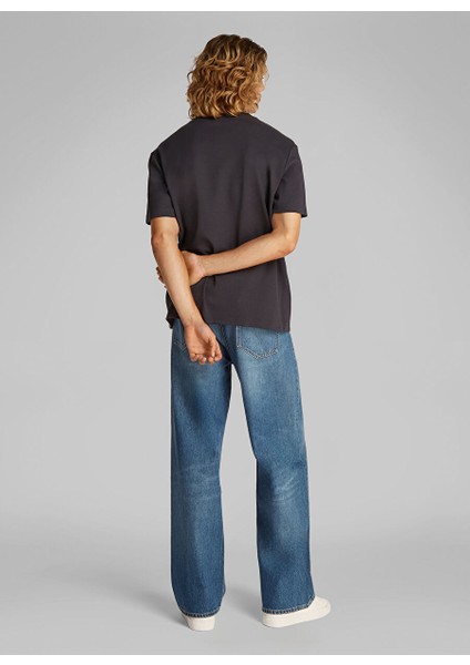 Siyah Erkek T-Shirt J30J327234BA1 Calvın Kleın Label fırsatları