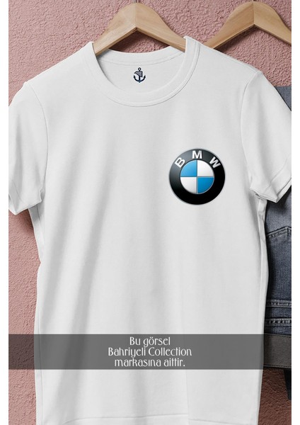 Oversize Bmw Logo Cep Tasarımlı Unisex T-Shirt fiyatları